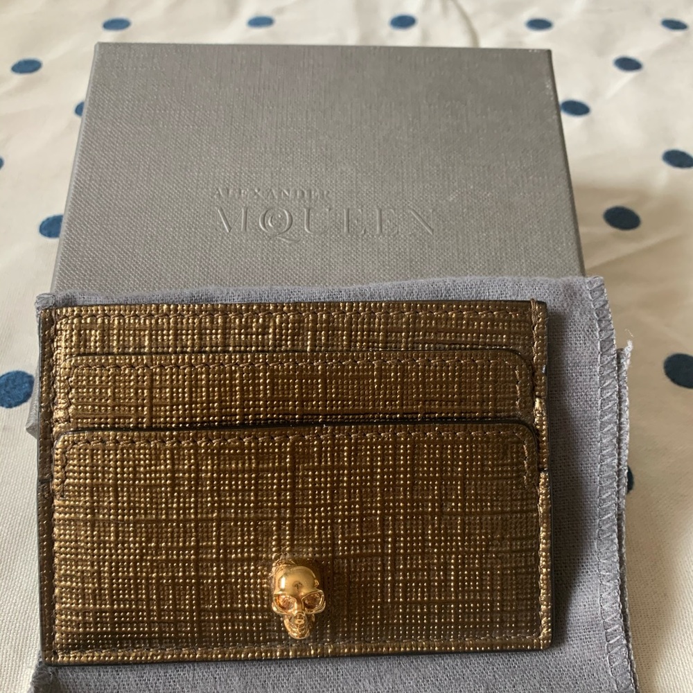 Alexander McQueen 💀 cardholder